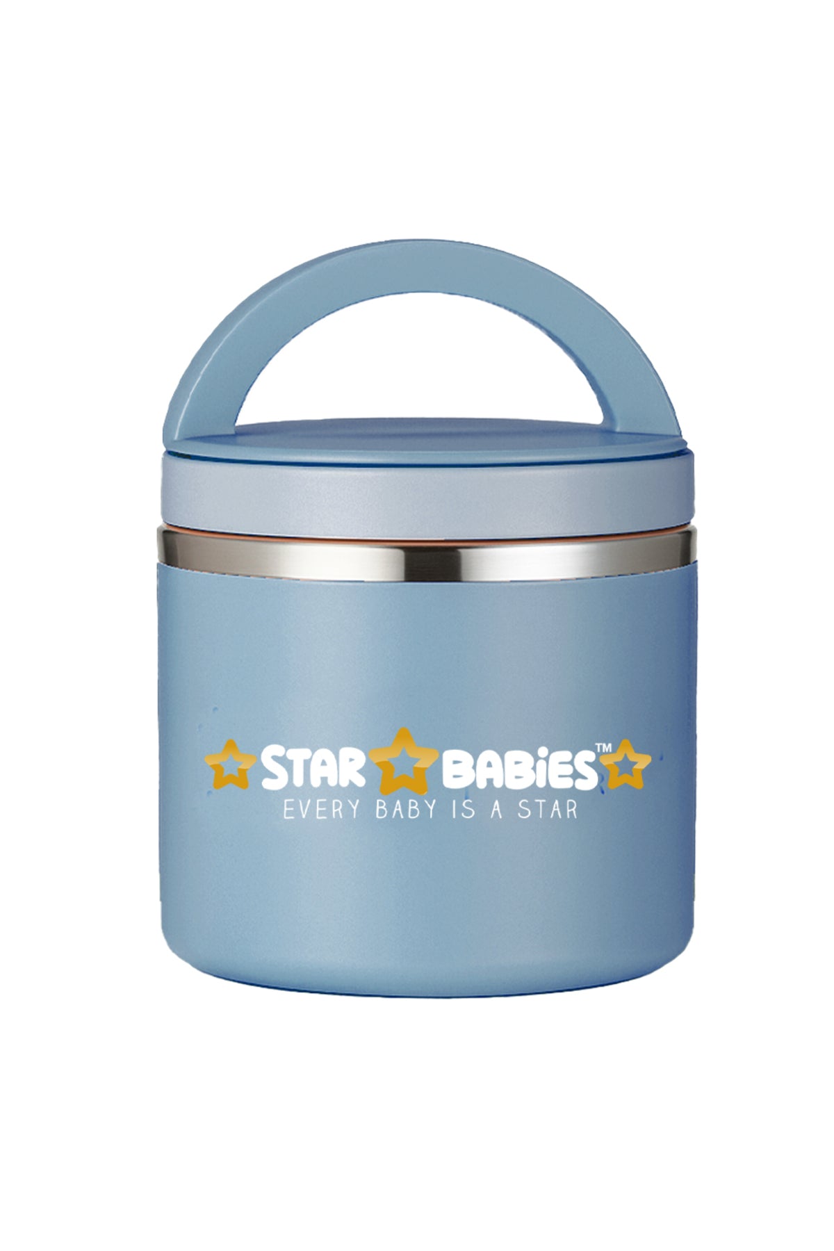 Star Babies - Stainless Steel Food Jar - Multicolor - 500 ml
