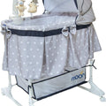 MOON Soffy - 4 in 1 convertible cradle -Dark Grey