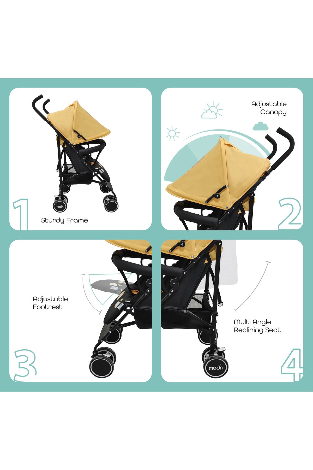 MOON Safari - Stroller Character - Lion