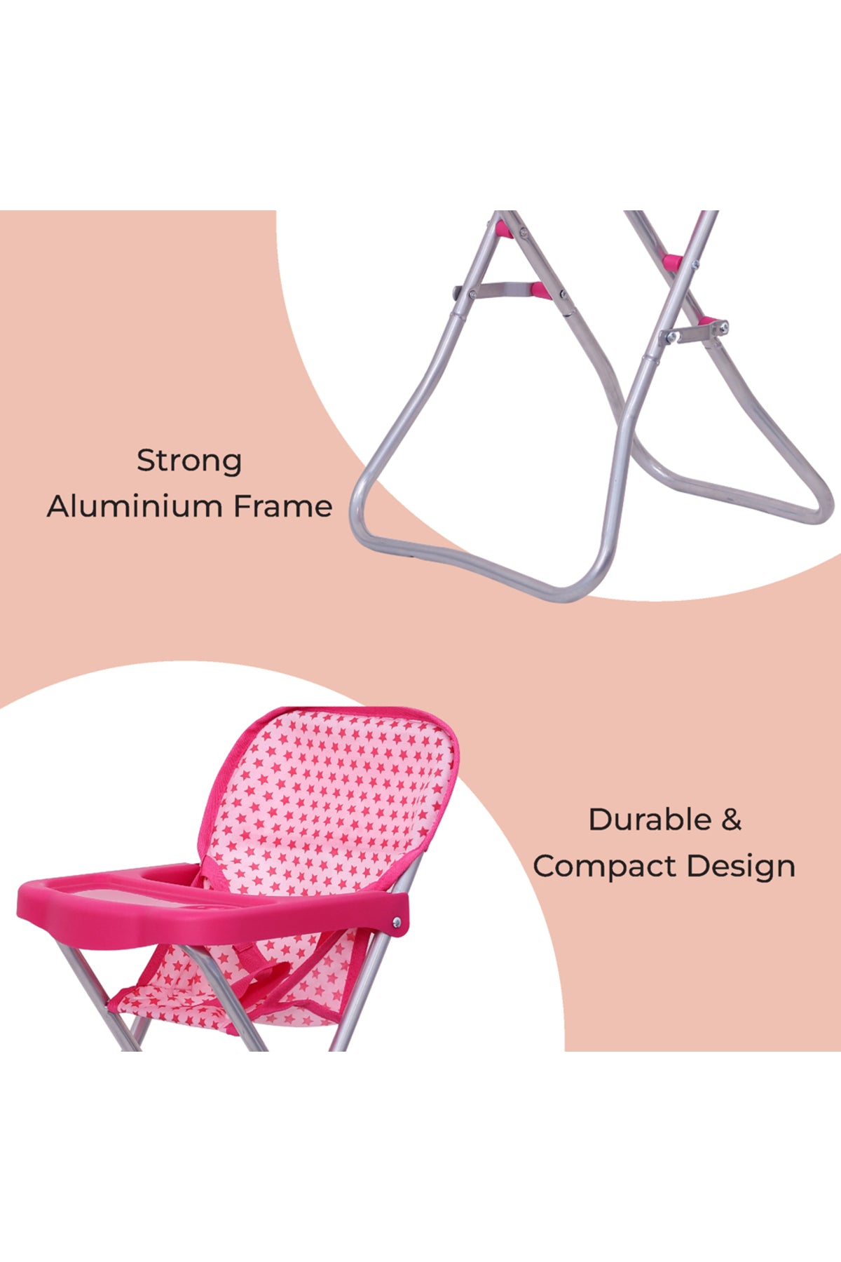MOON Toy Shopping Trolley-Pretend to play-Pink
