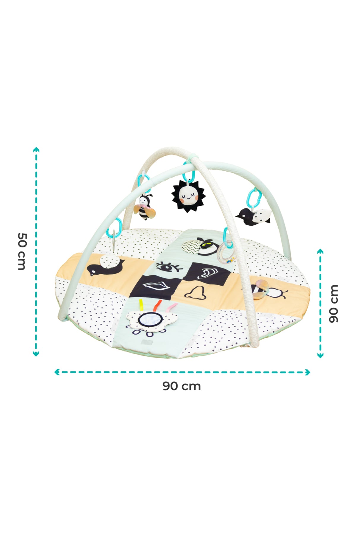 MOON Quirky 2-in-1 Convertible Playmat & Storage Bag - for 6m+