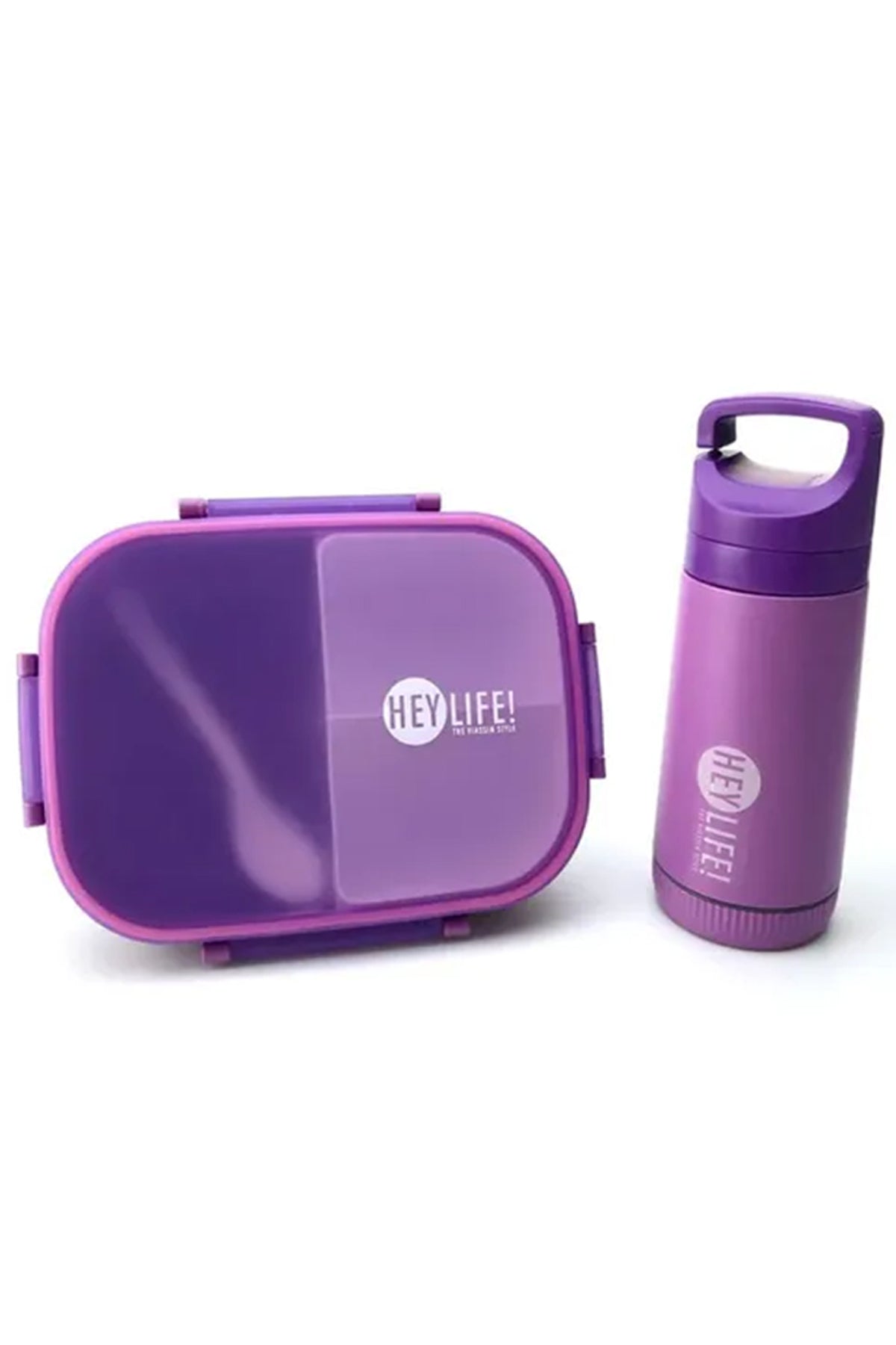 Star Babies - Kids Lunch Box With Water Bottle - Purple
