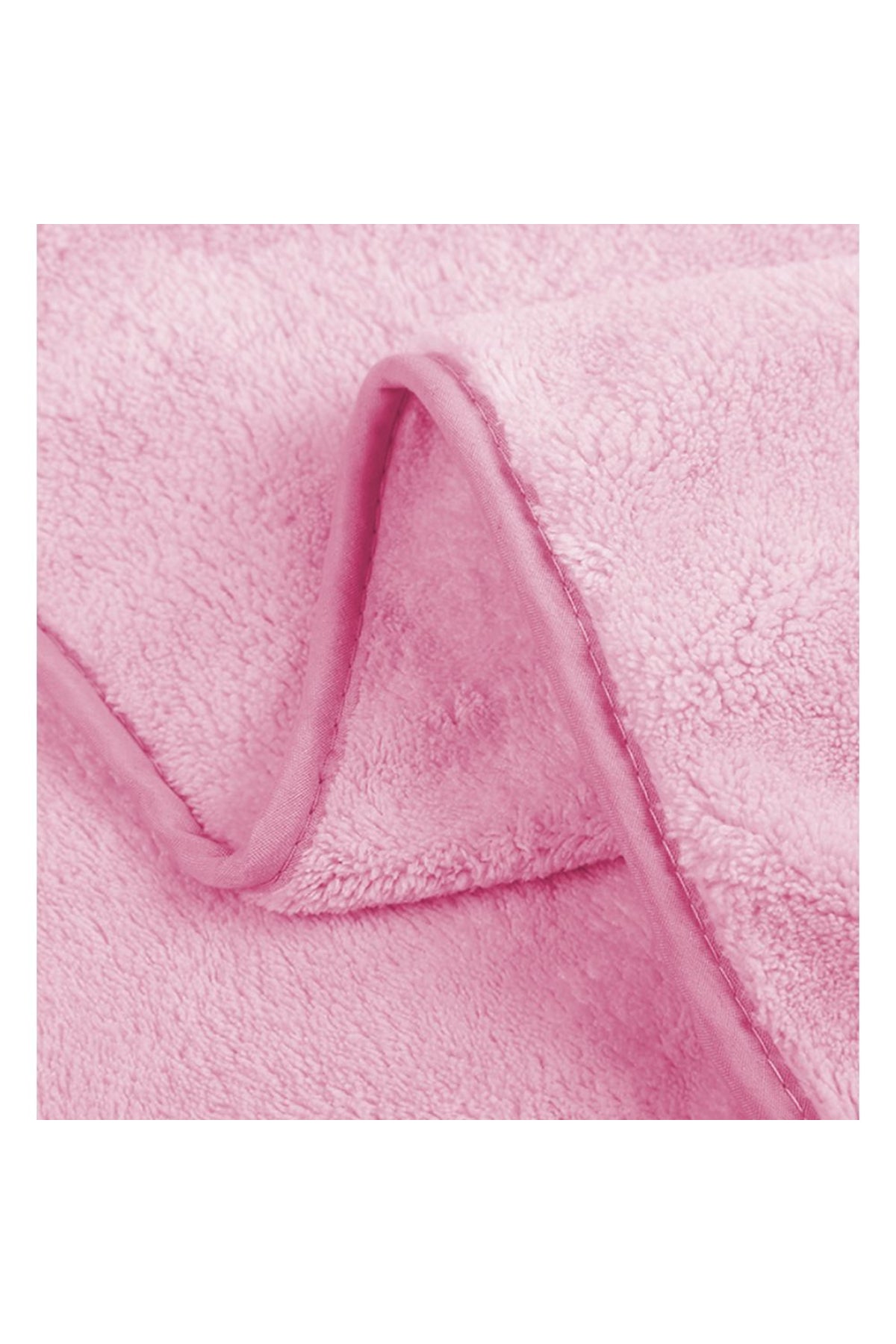 Star Babies hooded towel (100% Polyster)-Microfiber soft hand feel high absorption-Pink