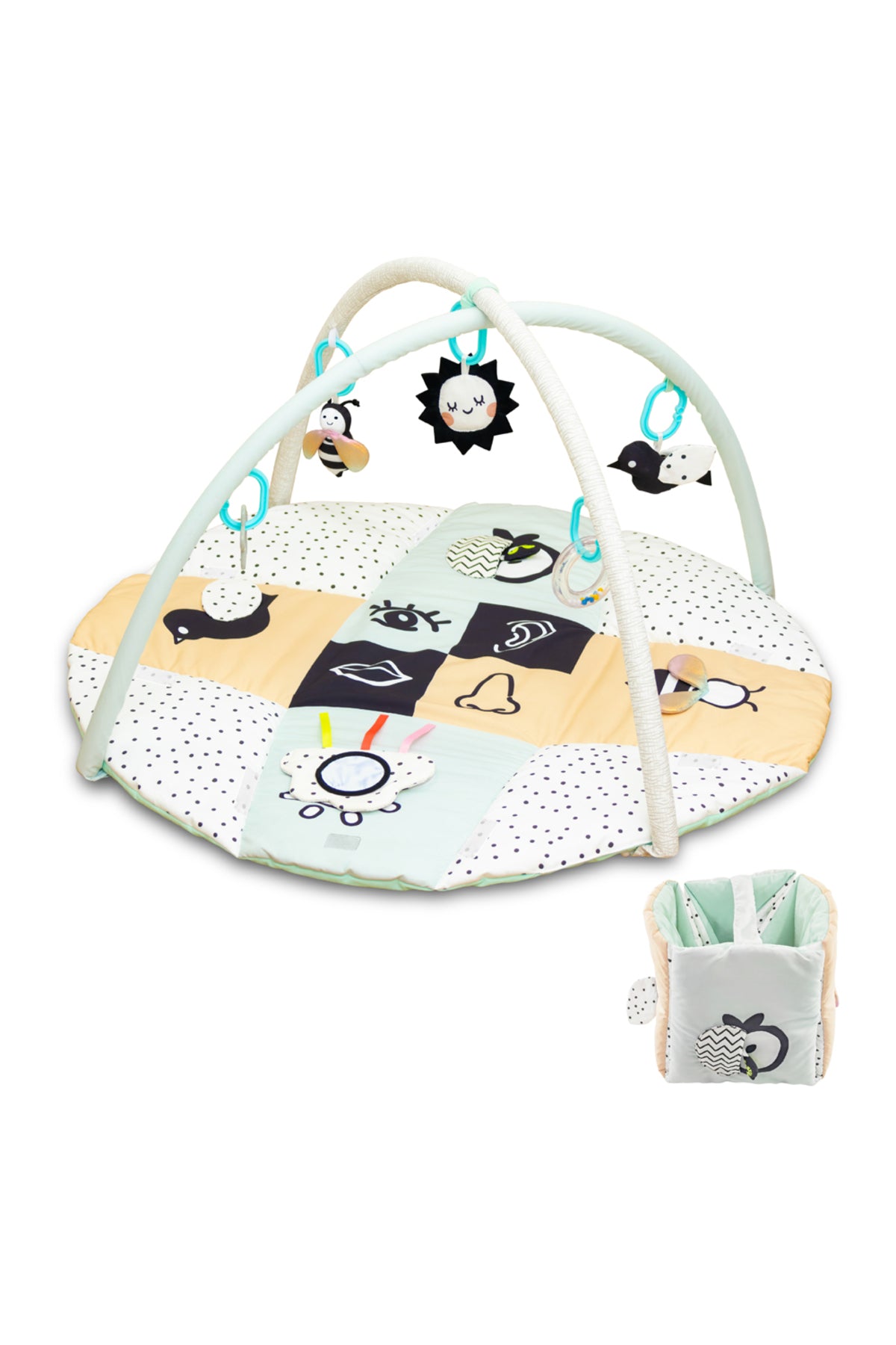 MOON Quirky 2-in-1 Convertible Playmat & Storage Bag - for 6m+
