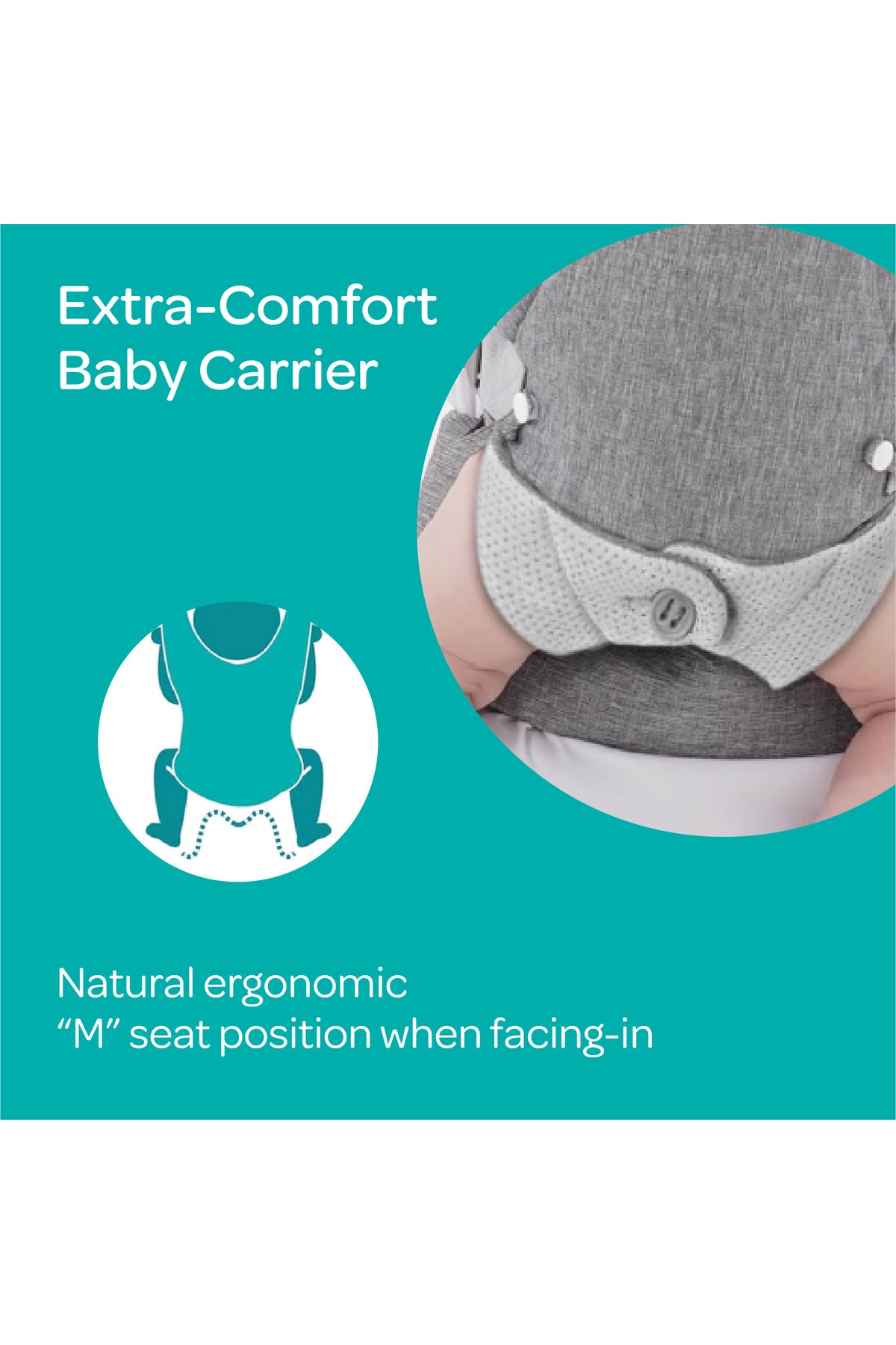 MOON KaryGo 4 in 1- baby Carrier-Grey