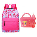 Star Babies - School Bag 13.8-inches & 2 Compartment Lunch Box - Pink