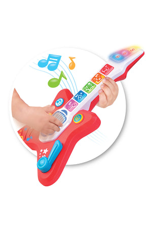 Little Learners Magic Touch Guitar - Interactive Baby Guitar Toy