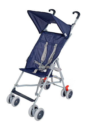 MOON - Jet Ultra Light Weight Fold Buggy Stroller Buggy - Dark Blue