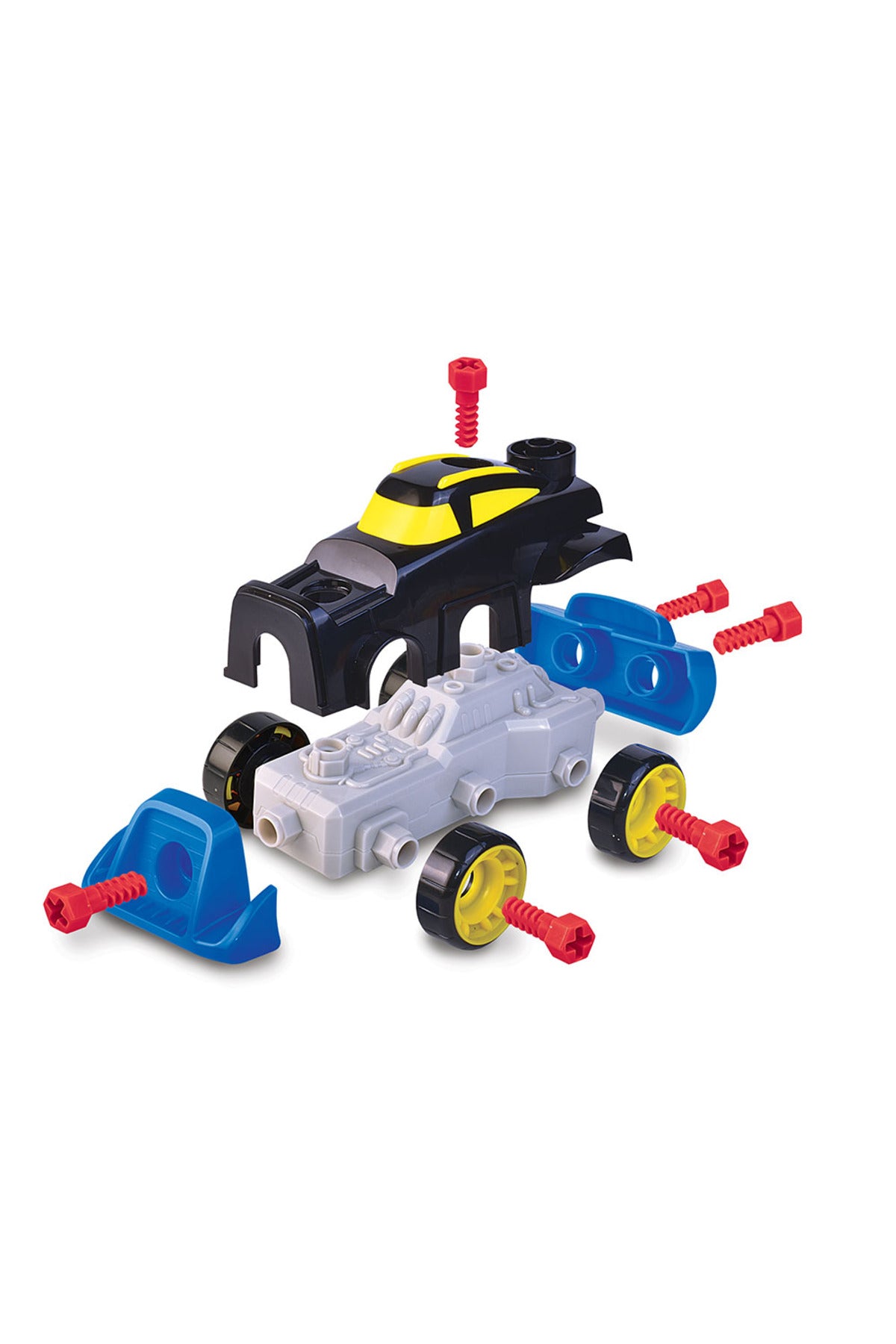 Little Learners Create a Racer - Take Apart and Build Again Toy, Battery Operated Power Drill, Develops Coordination and Puzzle Solving, 3Y+