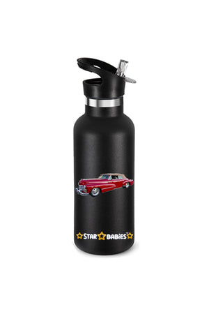 Star Babies - Stainless Steel Water Bottle - Retro Car - 500ml