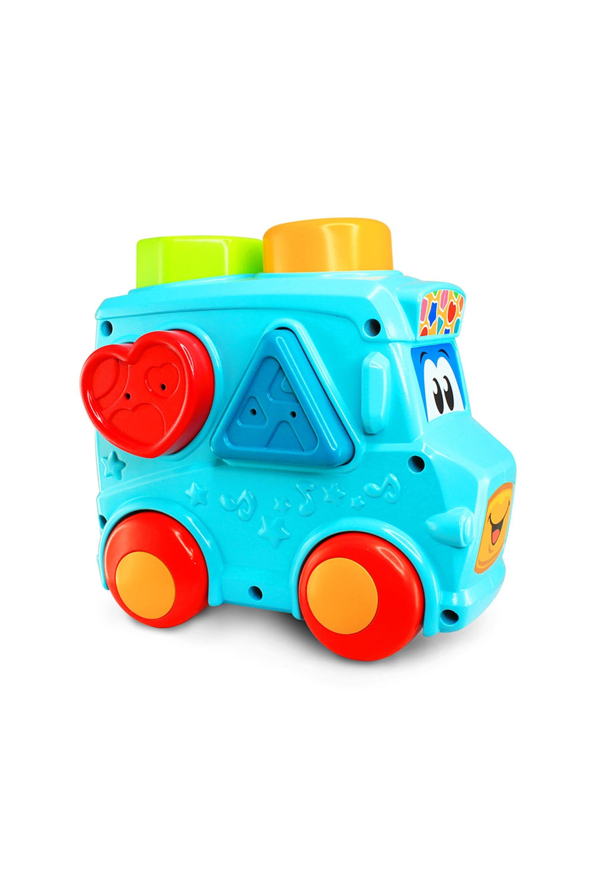 Little Learners Sort & Play Vehicle - Shape Sorting Toy for Toddlers