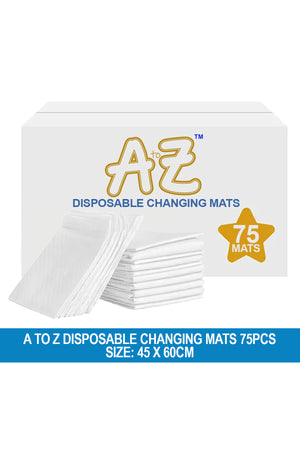 Disposable Changing mat Large (45 x 60cm) Pack of 75 - White