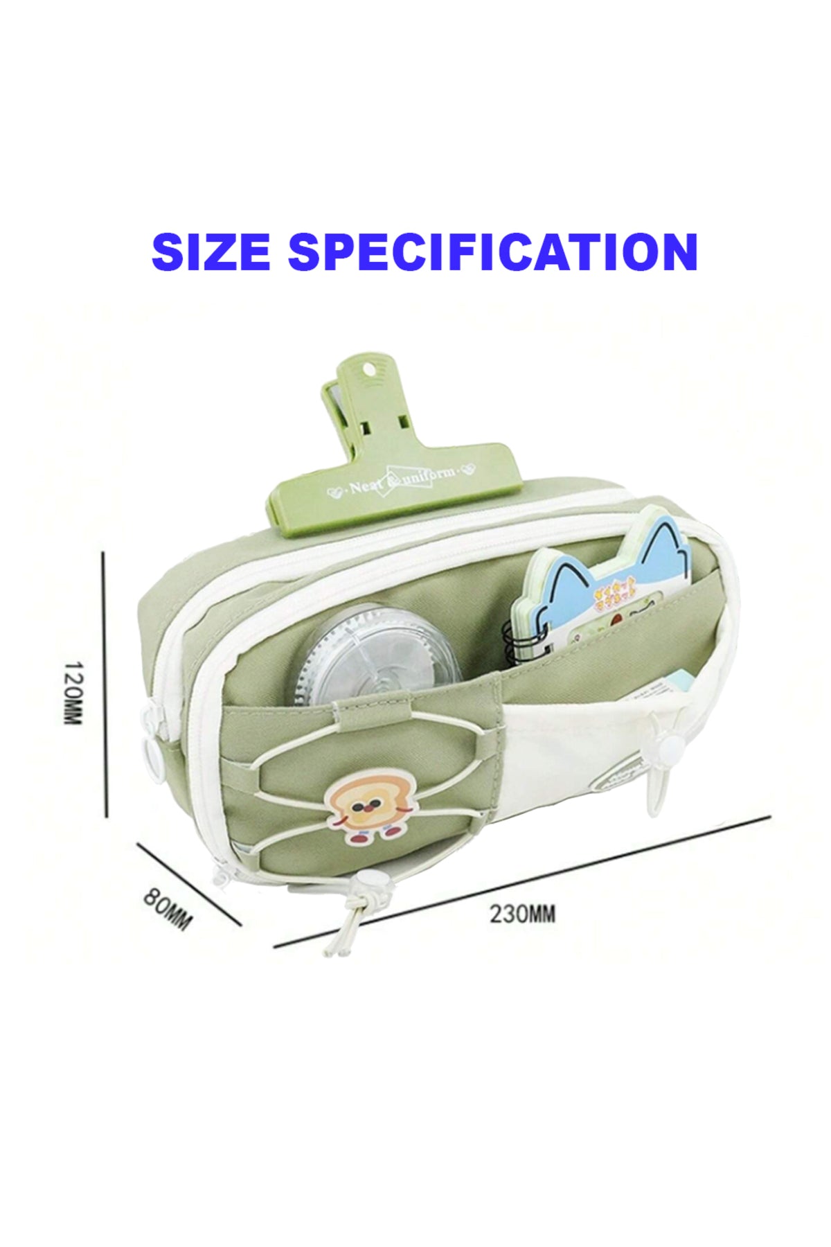 Star Babies - Pencil Case With Handle - Green