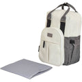 MOON LUCA Diaper Backpack- Grey Melange