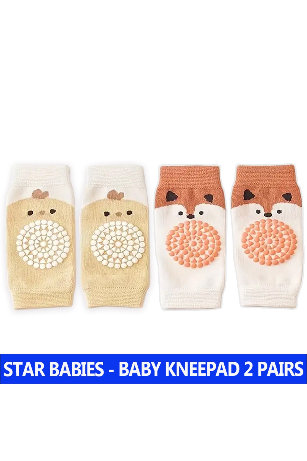 Star Babies Knee Pad - Pack of 2 - Blister Pack