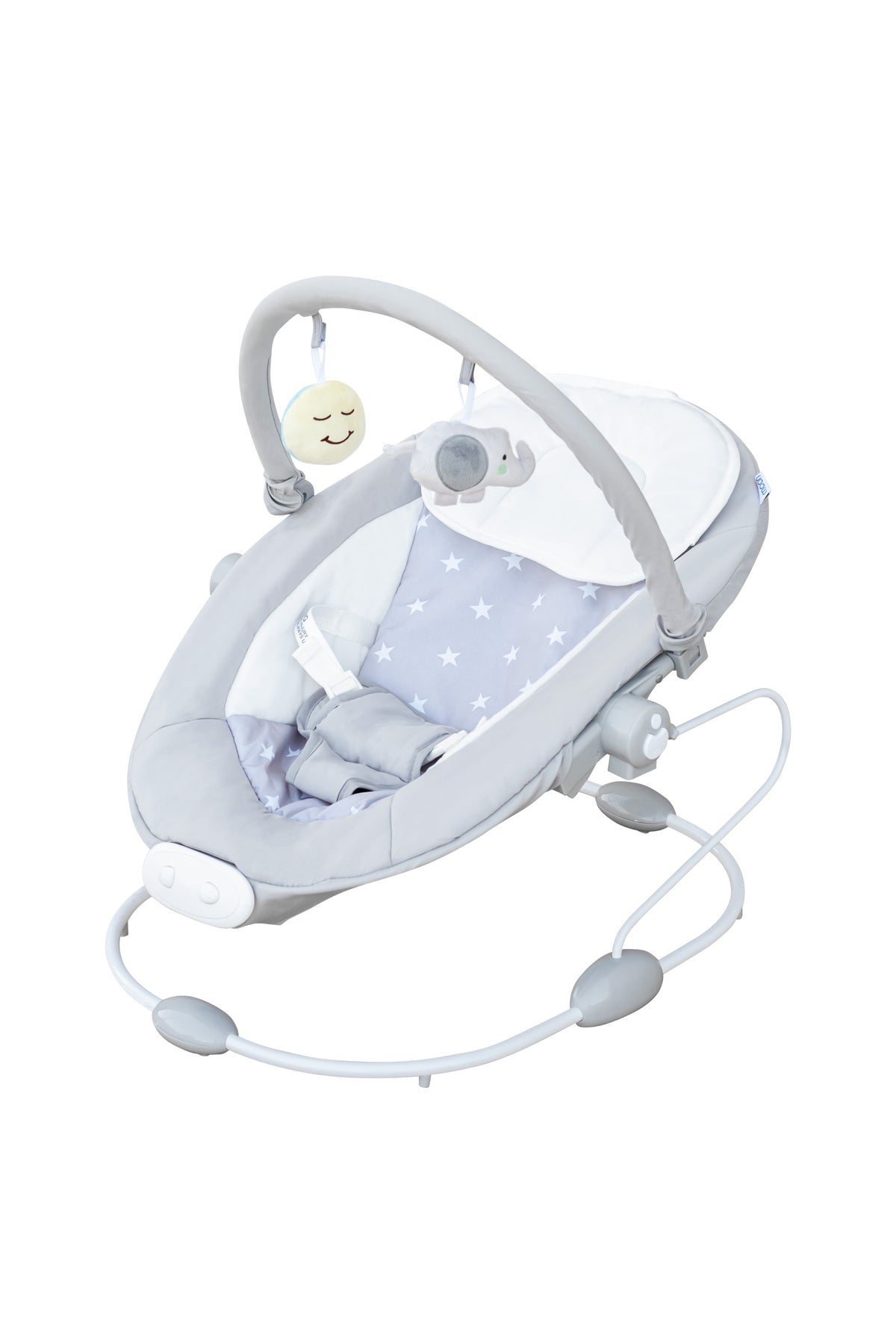 MOON Hopper Baby Bouncer - Grey Star