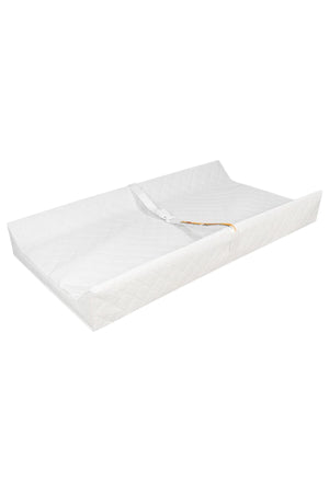 MOON Waterproof Contour Diaper Changing Mat Pad, 80 x 40 cm-White