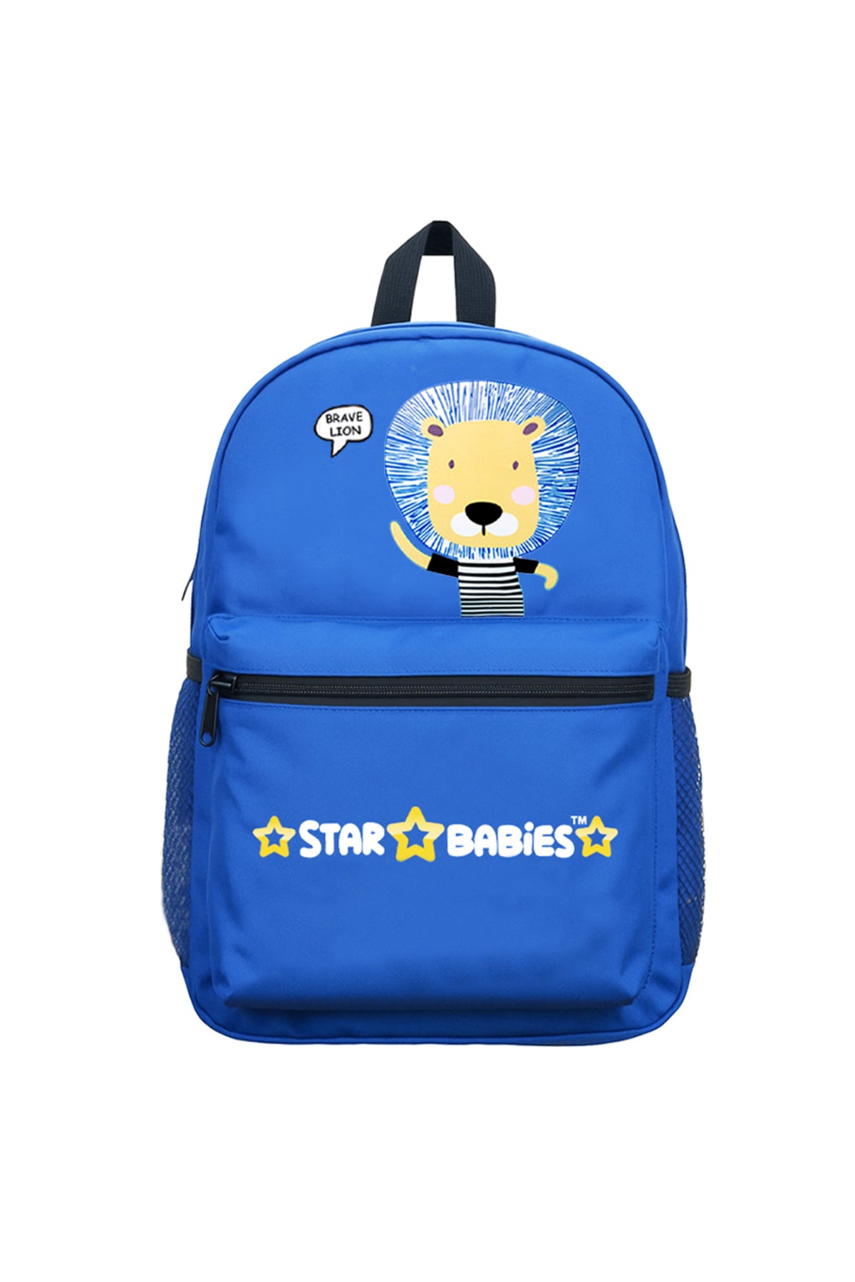 Star Babies - Kids Backpack - Lion - Blue - 16-Inch/41cm