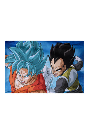 Dragon Ball 5-In-1 Comforter Set, Brushed Microfiber With Polyester Shell – Blue –