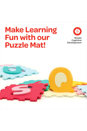 MOON Kids Puzzle Activity Floor Mat - 26PCS, ALPHABET PUZZLE