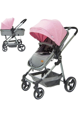 MOON Pro - 2 in 1 Stroller - Pink