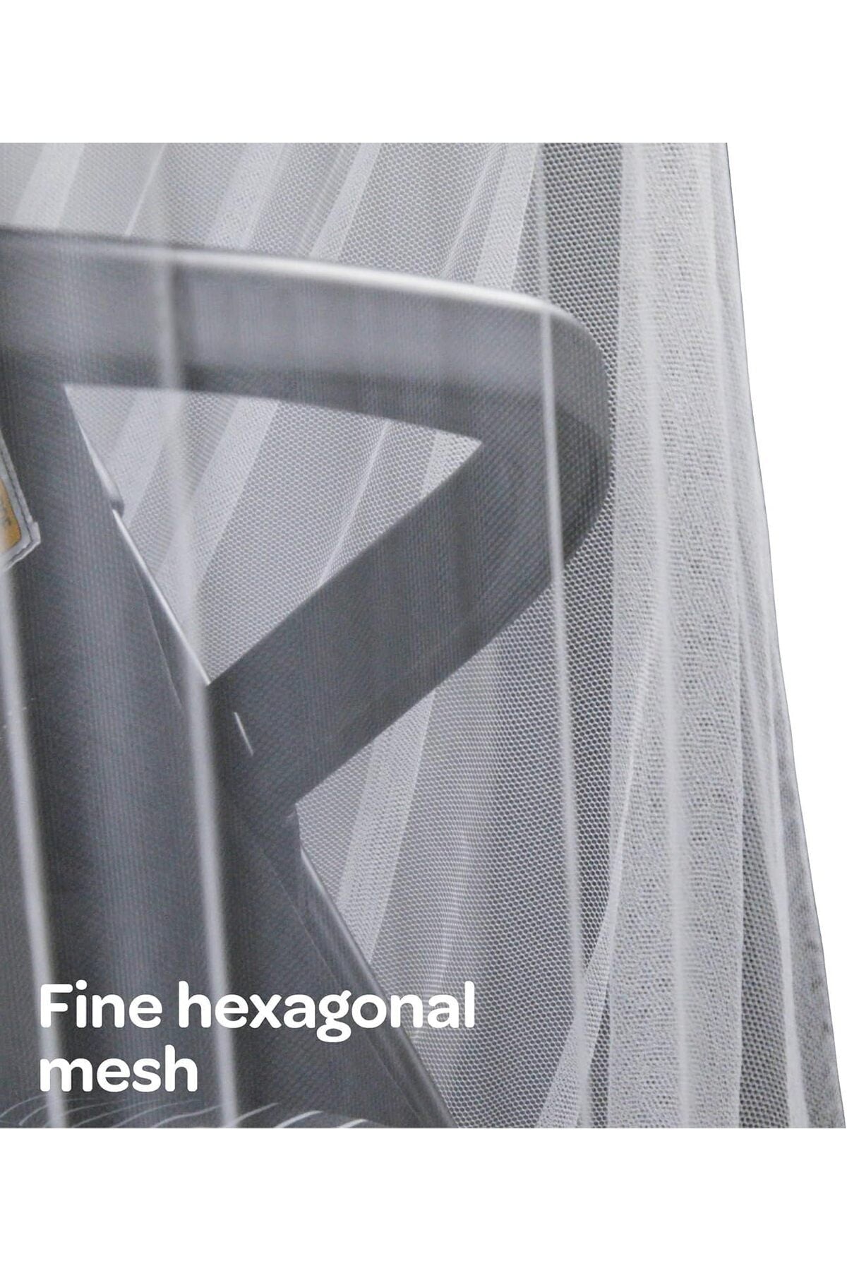 MOON Universal Stroller Mosquito Net, Breathable Mesh Net- for Stroller-White