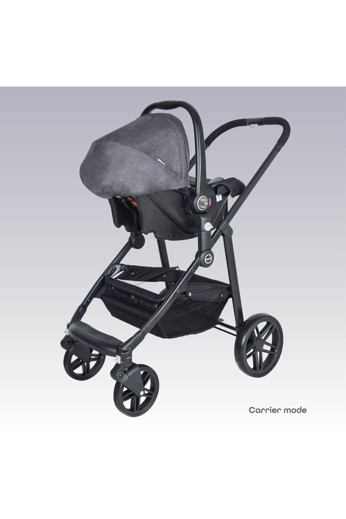 MOON Tres 3 in 1  Travel System - Grey