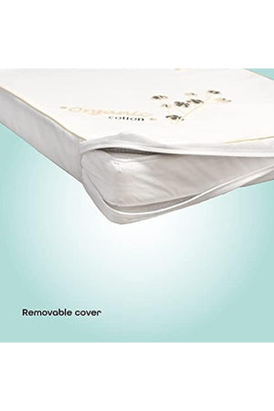 MOON  organic Toddler Crib & bed mattress - Size 140x70x10 cm