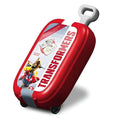 Transformers Art Trolley for Kids – Creative Travel Case with 7 Stamps, Ink Pad, 18 Washable Felt Pens, Activity Book, 5 Colour Pencils & 30 Stickers – Rolling Trolley with Handle