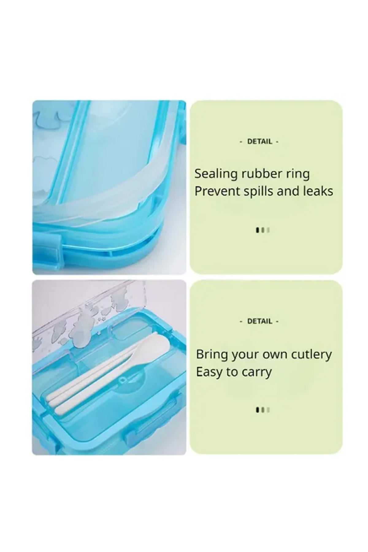 Star babies pack of 3 combo - Insulated lunch bag and 4 compartment lunch box with organic cuttlery set.