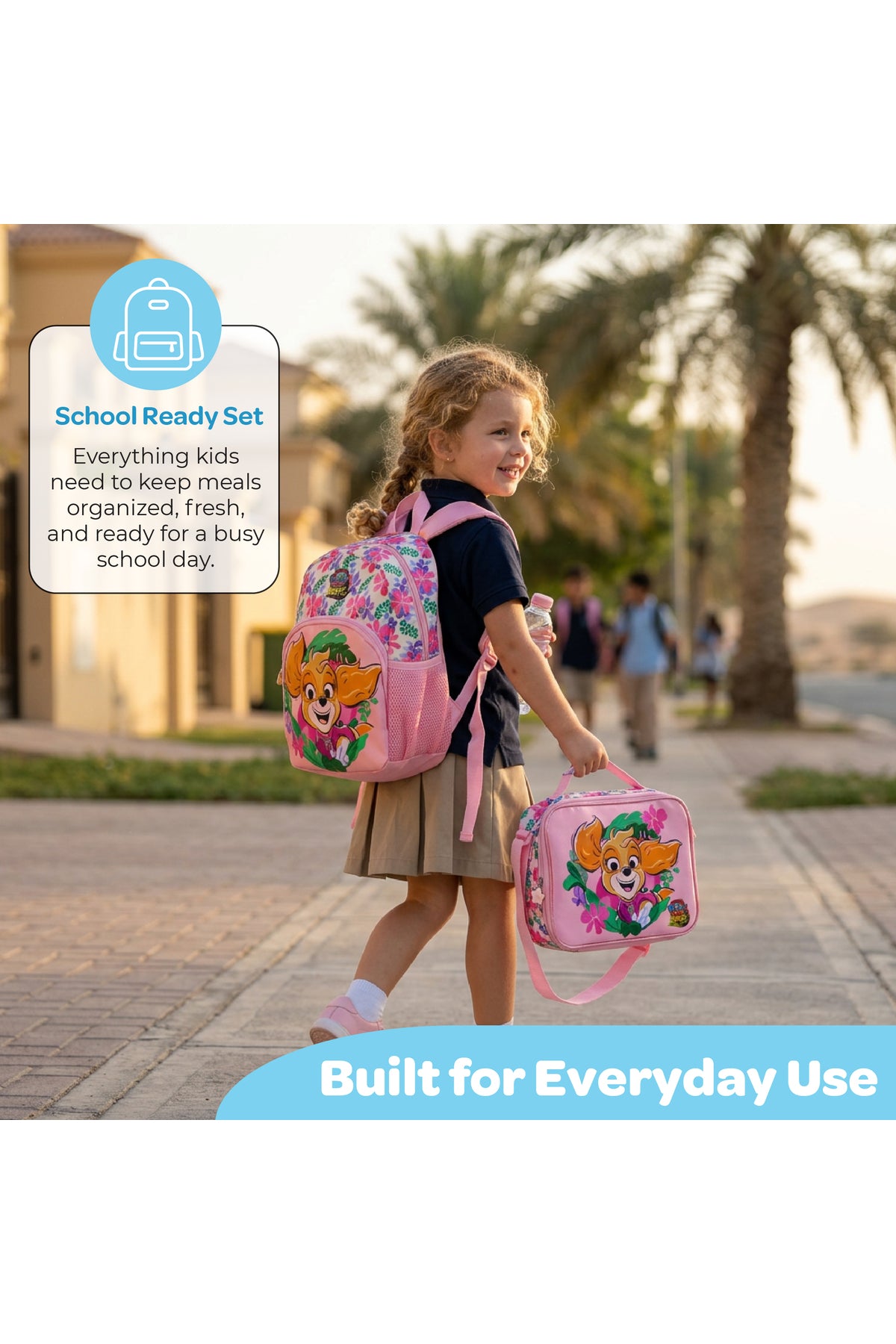 MOON Kids Insulated Lunch Bag – Leakproof Thermal Lunch Box for Boys & Girls | Durable, Lightweight & Easy-Clean | Perfect for School, Daycare & Outdoor Use