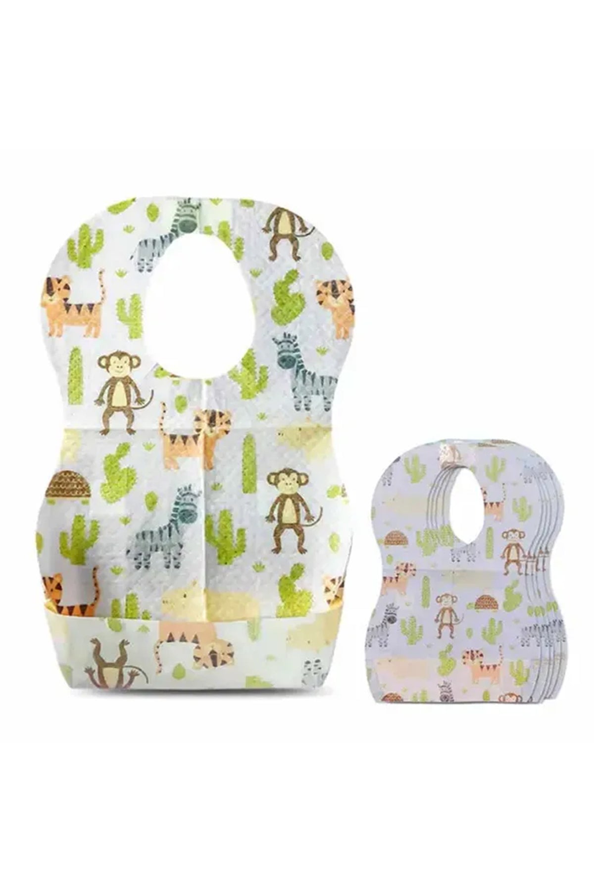 Star Babies - Disposable Bibs - Pack Of 24 - Animal