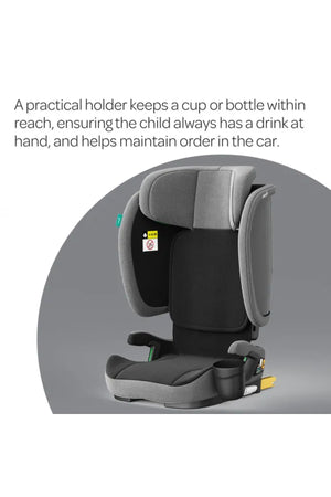 MOON Folda Go  ECE R129  i-Size Foldable Car Seat with ISOFIX-Grey