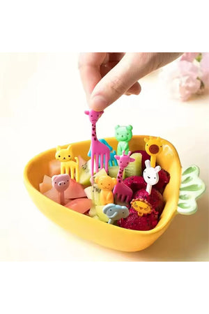 Star Babies - Animal Fruit Picks - Multicolor - 10 Pcs