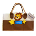 Star Babies Caddy Diaper bag organizer - Multicolor  brown- dino Design