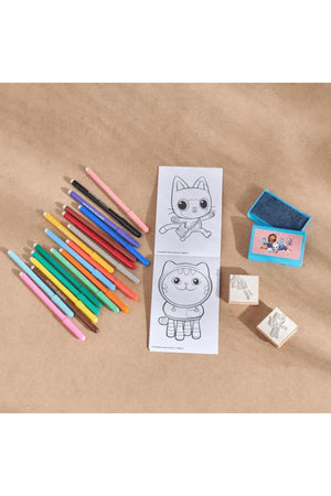 Peppa Pig 36 Felt Tip Pen & Stamp Set with Ink Pad & Coloring Book – Kids Drawing & Coloring Kit – Creative Arts & Crafts Supplies for Children