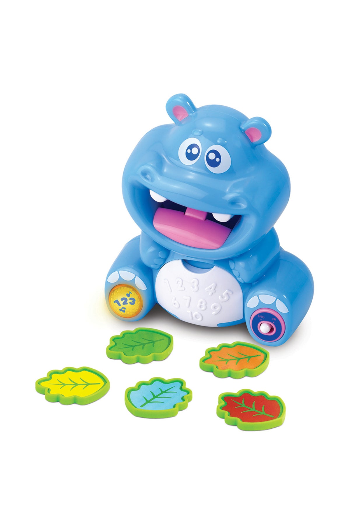 Little Learner Counting Hippo Toy - Bilingual
