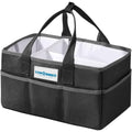 Star Babies - Diaper Caddy Organizer New - Black