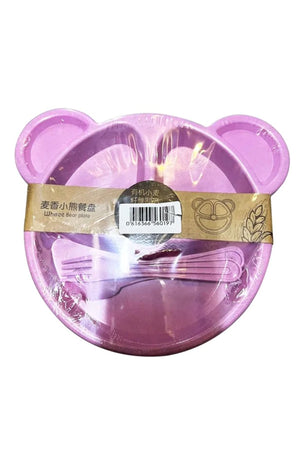 Star Babies Eco Friendly Bear Plate Set