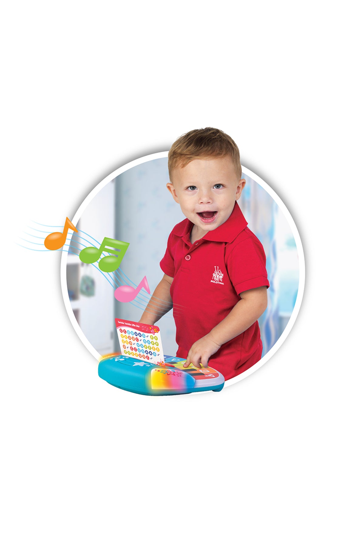 Little Learners Magic Touch Piano - Educational Baby Piano Toy