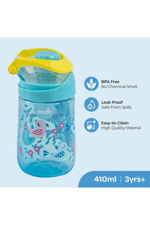MOON Kids Water Bottle-Blue