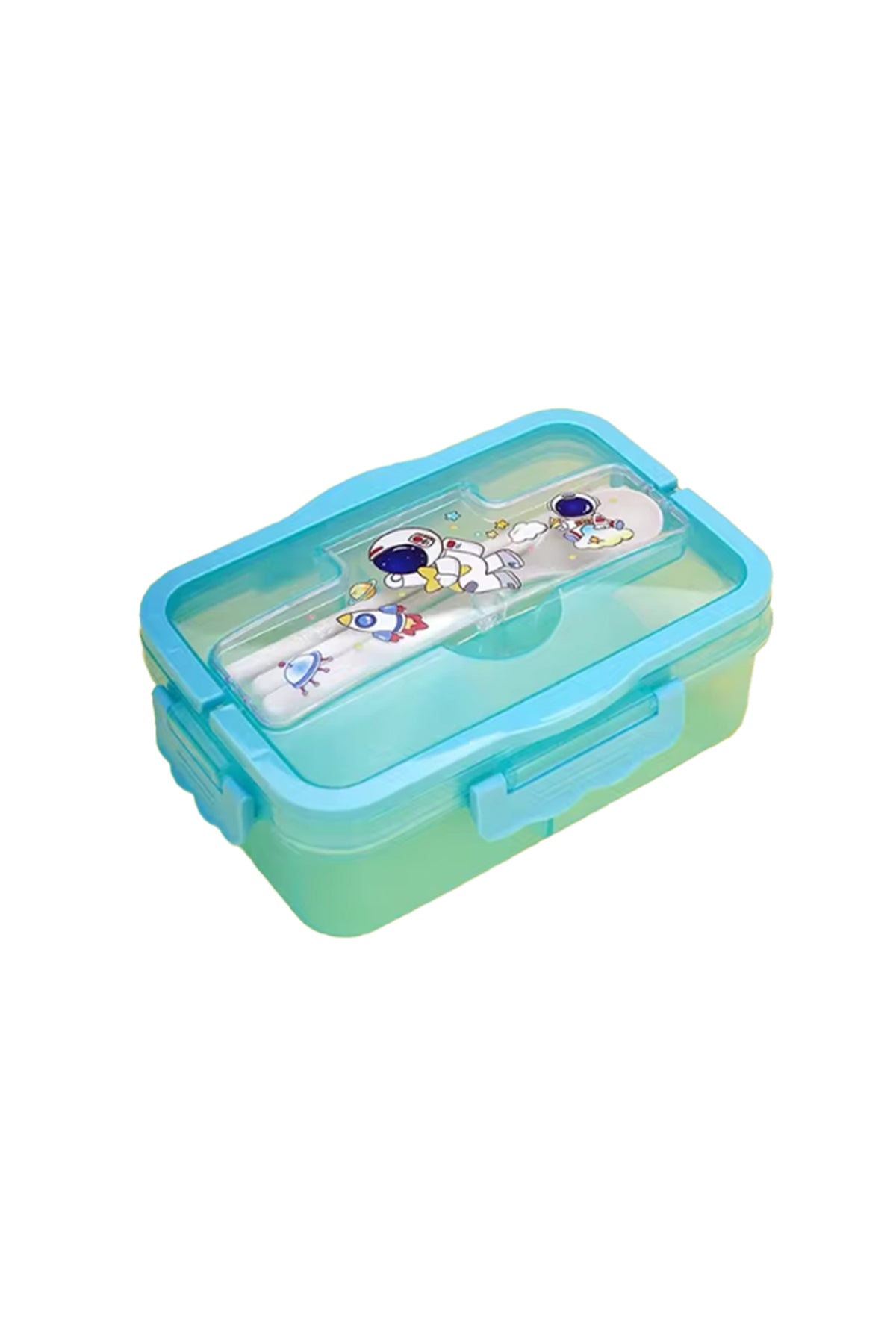 Star Babies - Lunch Box With 4 Compartment - Blue