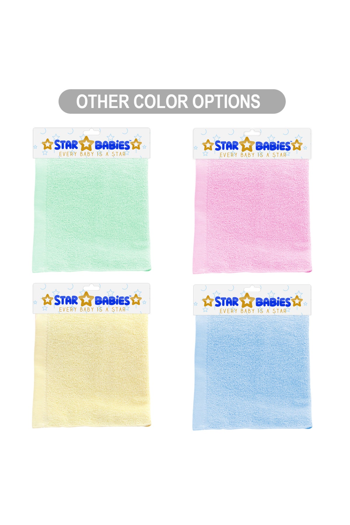 Star Babies - Hooded Towel, Face towel - Design May Vary