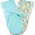 MOON Organic Swaddler pack of 2- Blue