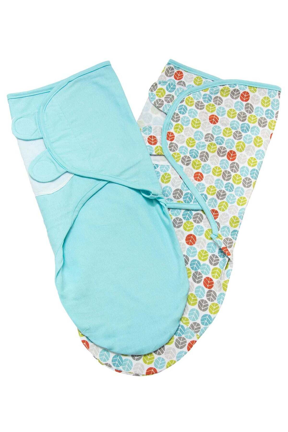 MOON Organic Swaddler pack of 2- Blue