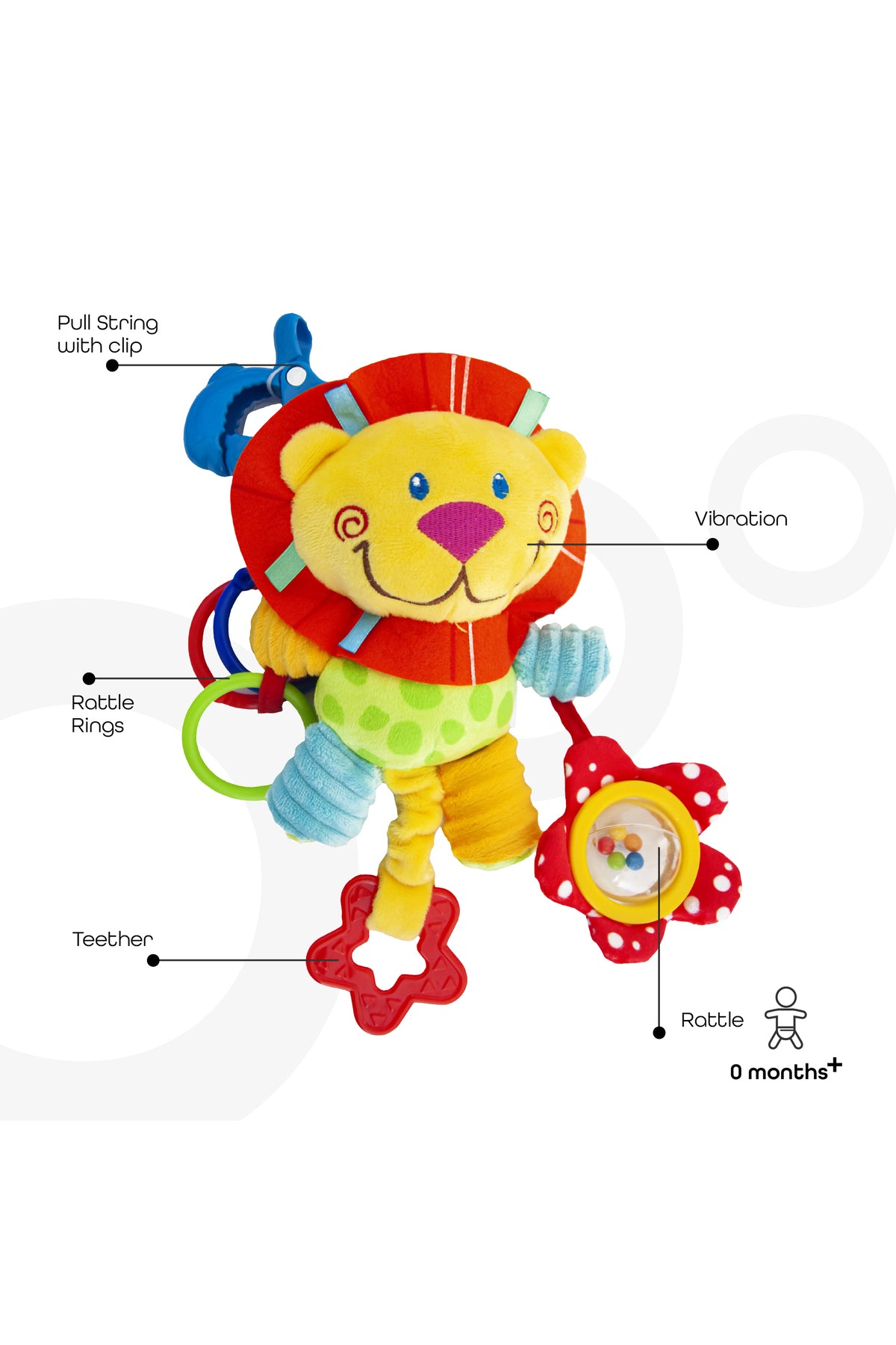 MOON Pull String - Lion