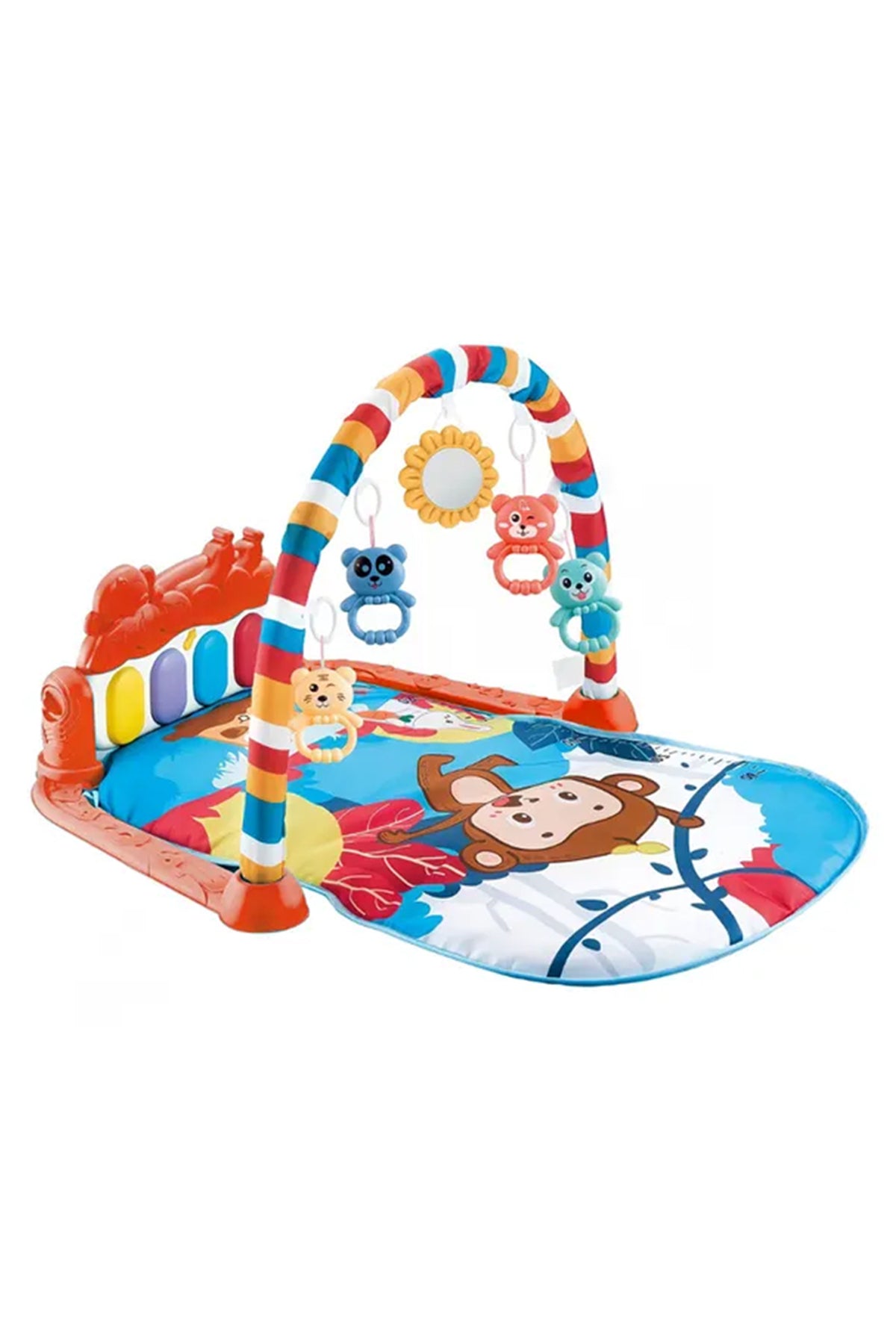 Star Babies - Double-Sided Pedal Piano Activity Playmat - Multicolor