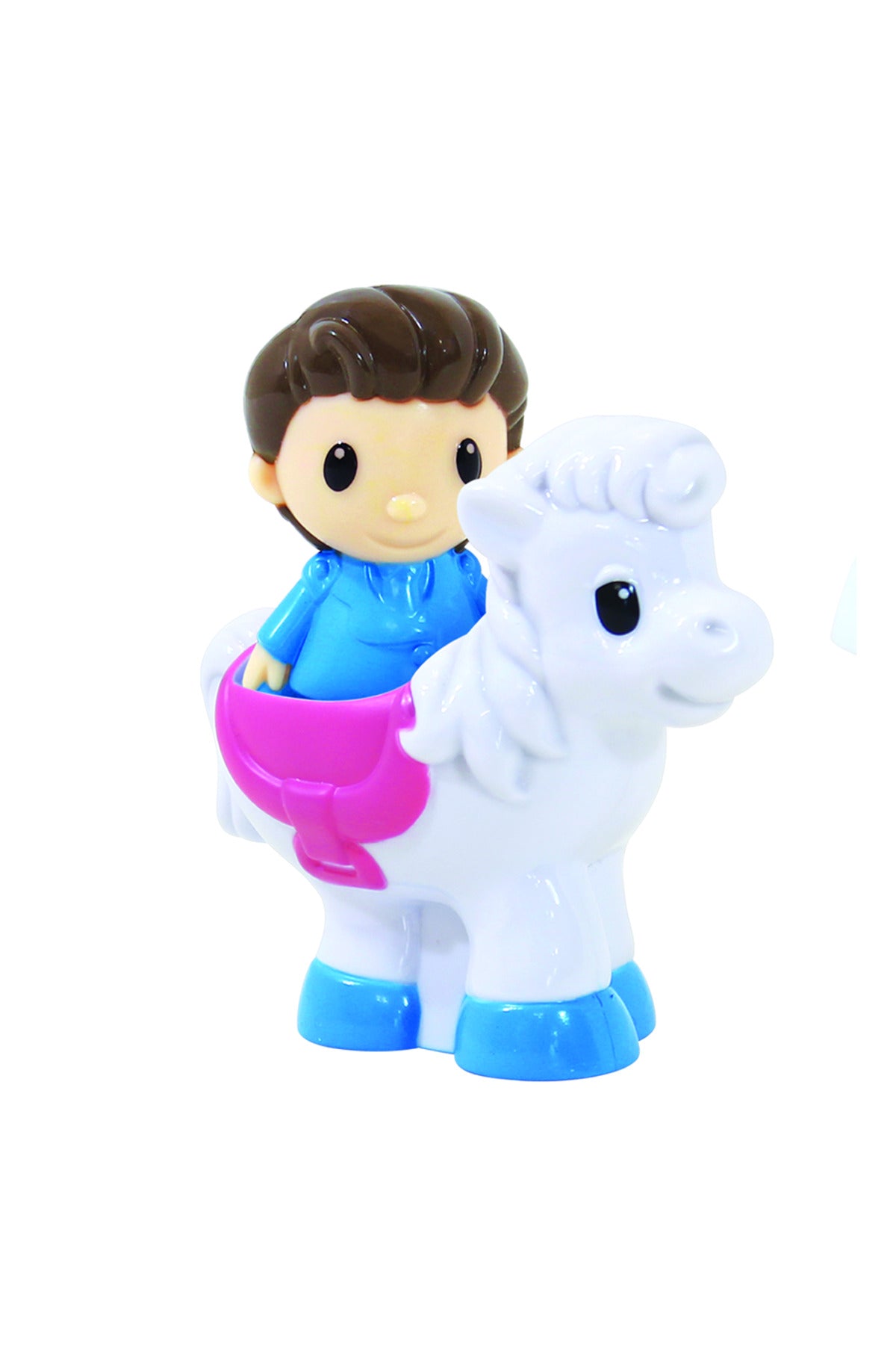 Little Learners Princess’ Palace - Rideable Noble Horse, Open and Close Gate, Accessories Included, 12M+