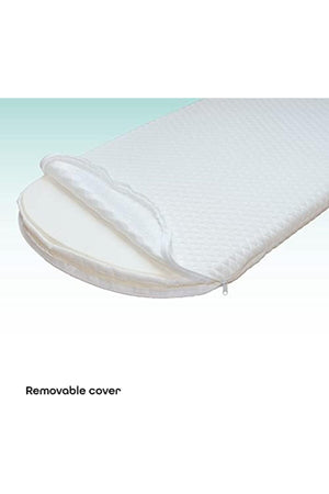 MOON  Crib & Bassinet mattress - toddler mattress, removable cover-  0m+, White