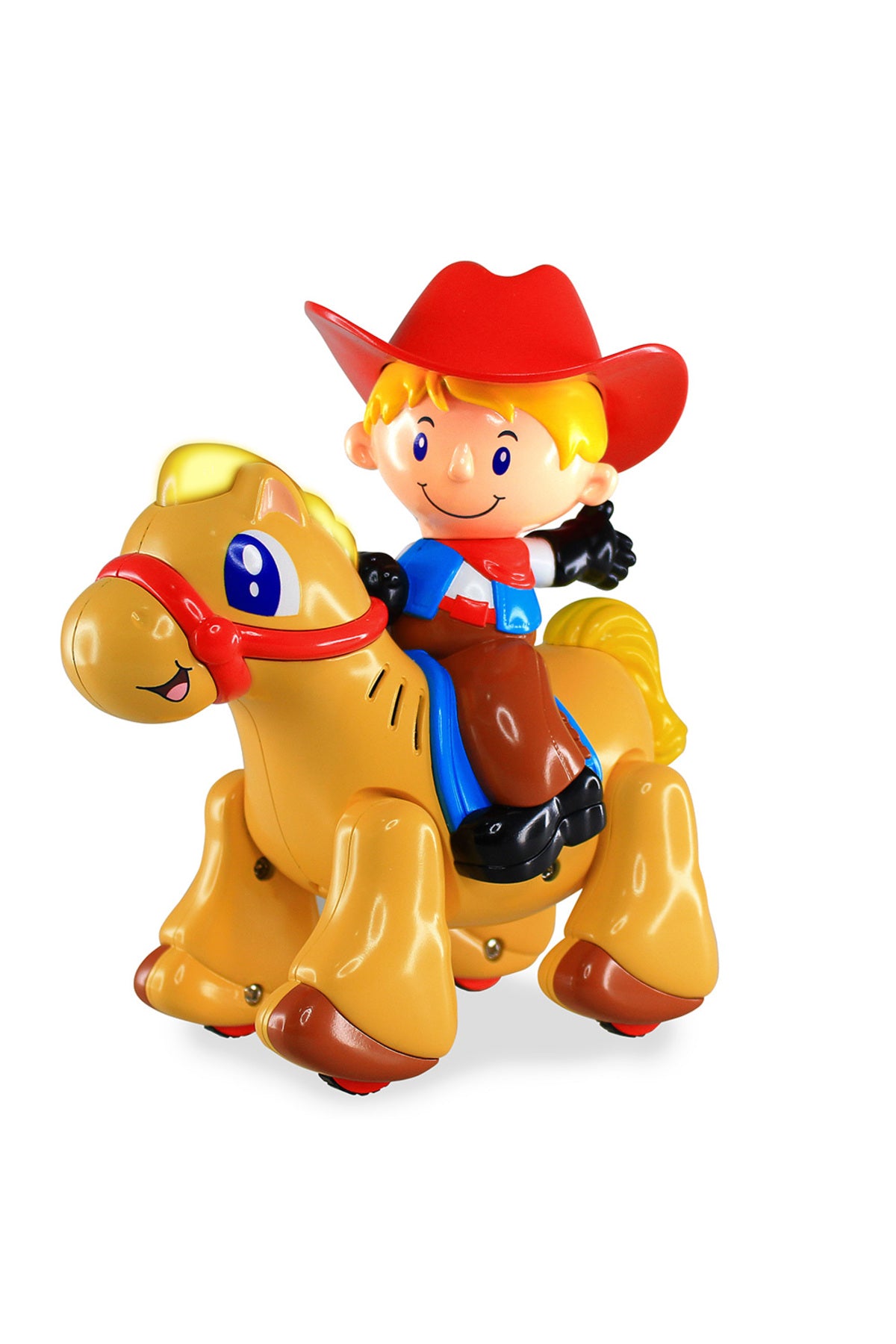 Little Learners Clatter Cowboy - Interactive Walking Cowboy Toy